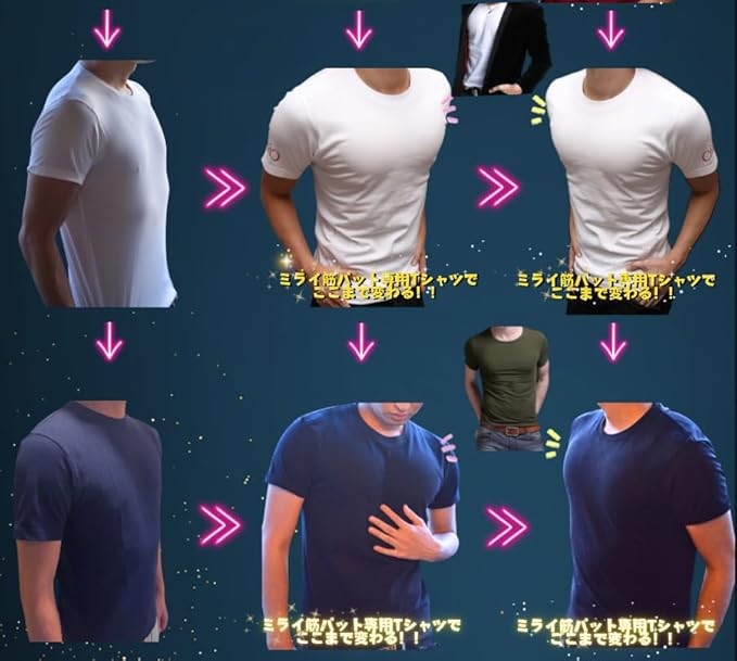 ミライ筋パット!! Tシャツ